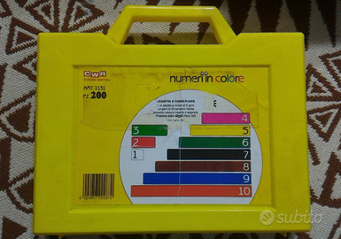 Regoli Numeri in Colore 200pz "CWR"