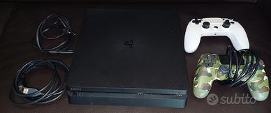 PlayStation 4 Slim 500 GB + Cavi Originali