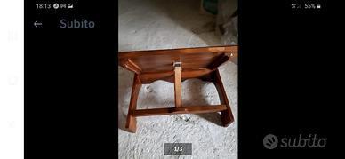 LEGGÌO FATTO A MANO IN LEGNO MASSELLO REGOLABILE