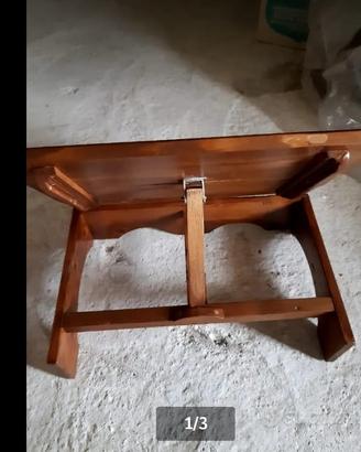 LEGGÌO FATTO A MANO IN LEGNO MASSELLO REGOLABILE