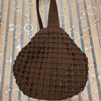 Borsa da donna sacchetto monospalla  marrone