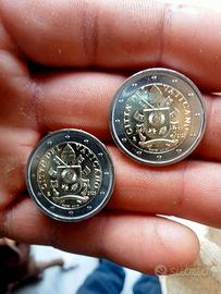 2 € commemorativo città del vaticano