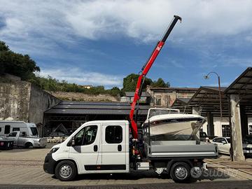 FIAT Ducato 140CV DOPPIA CABINA GRU E CASSONE FI