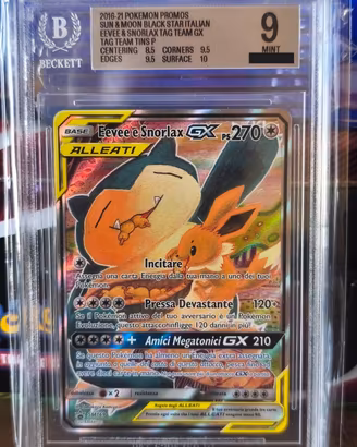 Pokemon - Eevee e Snorlax Tag Team GX SM169