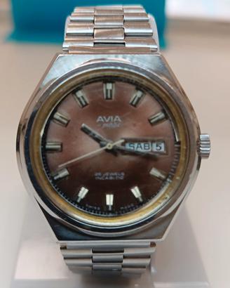 Orologio Avia Automatico incabloc