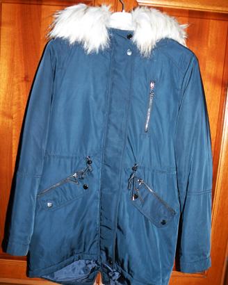 Giubbotto parka giaccone con cappuccio Bershka t.M