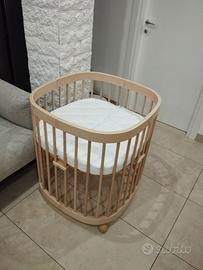 Culla Tweeto  Lettino 7 in 1 Legno Faggio