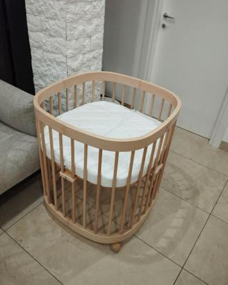 Culla Tweeto  Lettino 7 in 1 Legno Faggio