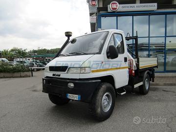 SCAM 55 4X4 CASSONE RIBALTABILE + GRU