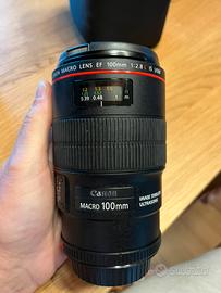 Canon ef 100 mm f2.8 L macro is usm serie L