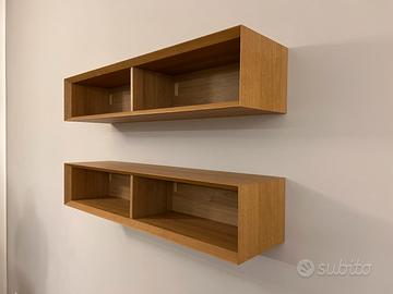 Coppia di Mensole in legno