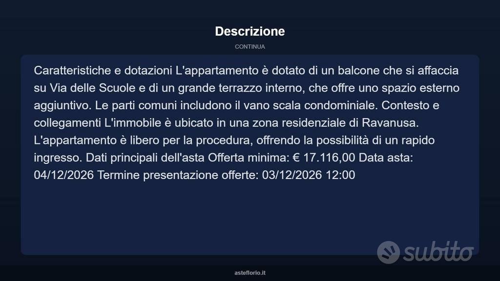 Appartamento – Ravanusa, Tintoria, Agrigento - Vista 4