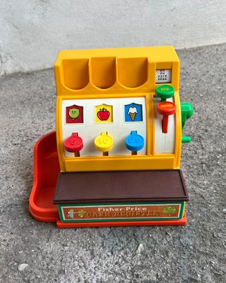 Fisher Price cash register gioco vintage