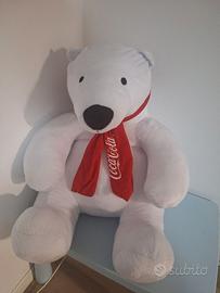 Orso Coca-Cola Peluche Gigante 70cm x 55cm