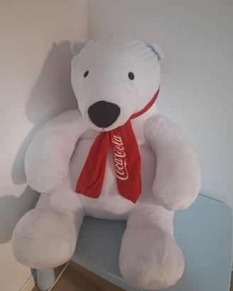 Orso Coca-Cola Peluche Gigante 70cm x 55cm