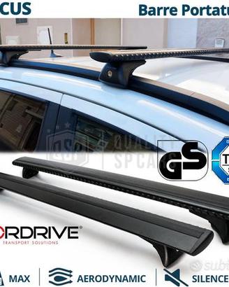Barre Portatutto per Ford Focus in Alluminio Nero