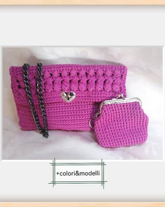 set borsa e portamonete 