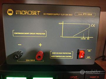 Alimentatore Microset mod.PT120A