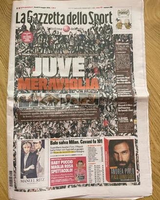 La Gazzetta dello Sport 6 Maggio 2013 Juve Scudett