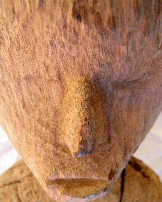 Statua funeraria Bongo Sudan arte tribale africana