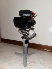 Sony A7C II + Dji rs4 MINI COMBO + 24-70 F4 + mic