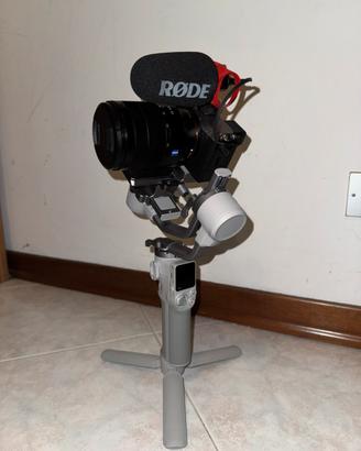 Sony A7C II + Dji rs4 MINI COMBO + 24-70 F4 + mic
