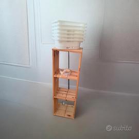 Scaffale TROFAST IKEA con contenitori