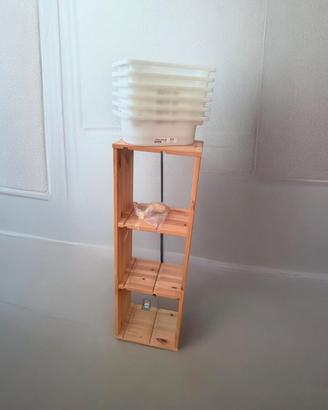 Scaffale TROFAST IKEA con contenitori