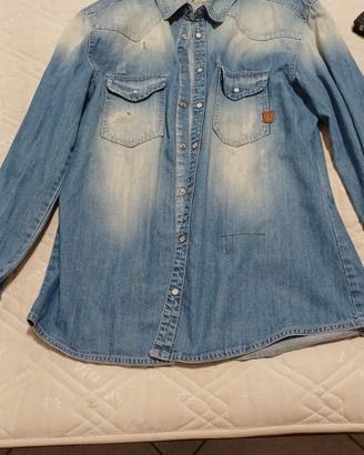 camicia jeans come da foto