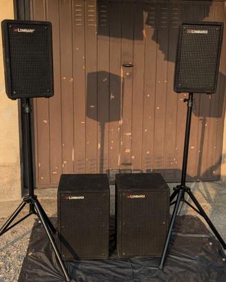 Lombardi Imp. Vintage PA Passivo + Ampli