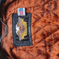 Giacca moto Harley Davidson vera pelle