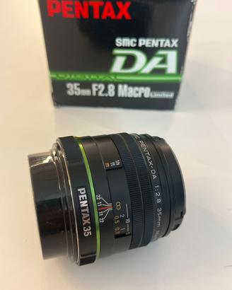 Pentax 35 F 2.8 limited macro auto focus