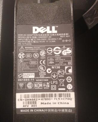 Alimentatore Dell per PC portatili 