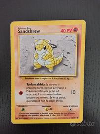 Sandshrew anni 90 carte pokemon
