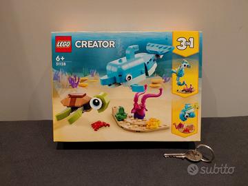 Lego Creator 3in1 31128 Delfino e tartaruga, nuovo