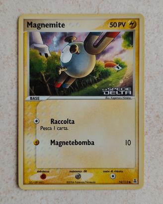 Magnemite Holo 74/113 Ex delta species Pokemon