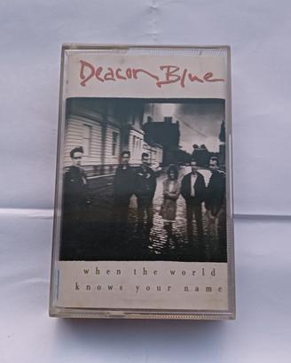 Musicassetta Deacon Blue. 