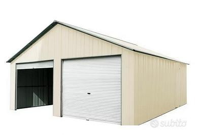 Box in lamiera prefabbricato misura 6x7m circa