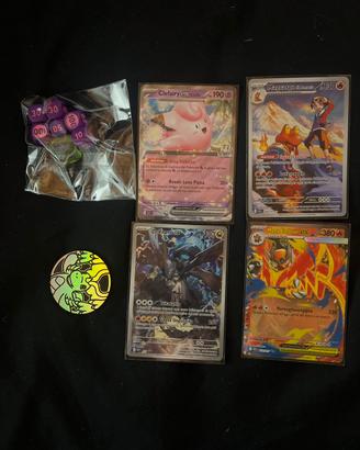 lotto carte pokemon