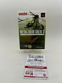 Metal Gear Solid 3 Subsistence PS2 Konami CIB