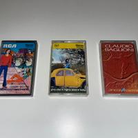 LOTTO 3 MUSICASSETTE CLAUDIO BAGLIONI