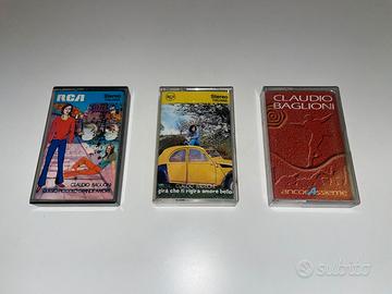 LOTTO 3 MUSICASSETTE CLAUDIO BAGLIONI