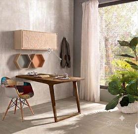 Set studio/ home office in legno massello NUOVO