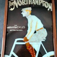 reverse glass  quadro pubblicitario antico Edward 