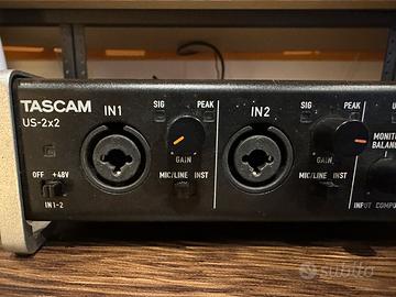 TASCAM US-2x2 – Scheda Audio USB