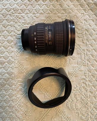 obiettivo Tokina 12-24 f4 per nikon