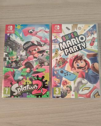 2 Giochi Nintendo switch 