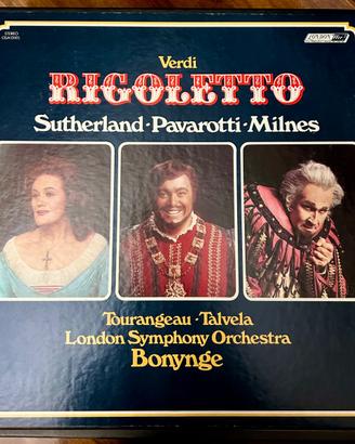 Verdi Rigoletto Sutherland Pavarotti Milnes Bonyng