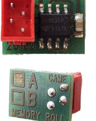 Scheda Memory Roll CAME 119RIR453