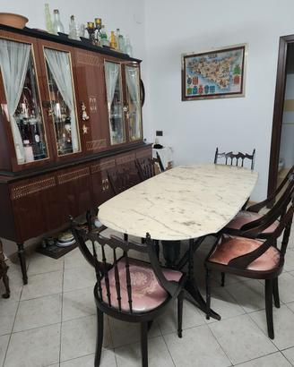 sala da pranzo vintage
